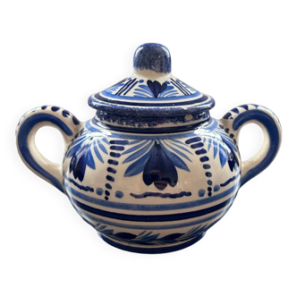 HB Quimper sugar bowl