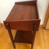 Teak bedside table Denmark 1950 soborg mobler n°148