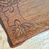 Antique stool bench carved Louvre stores