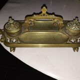 Encrier double  zt porte plume