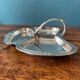 Tray, display in silver metal gallia for Christofle