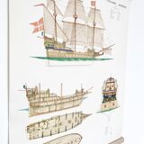 Poster depicting the Caravelle Corona Aurea