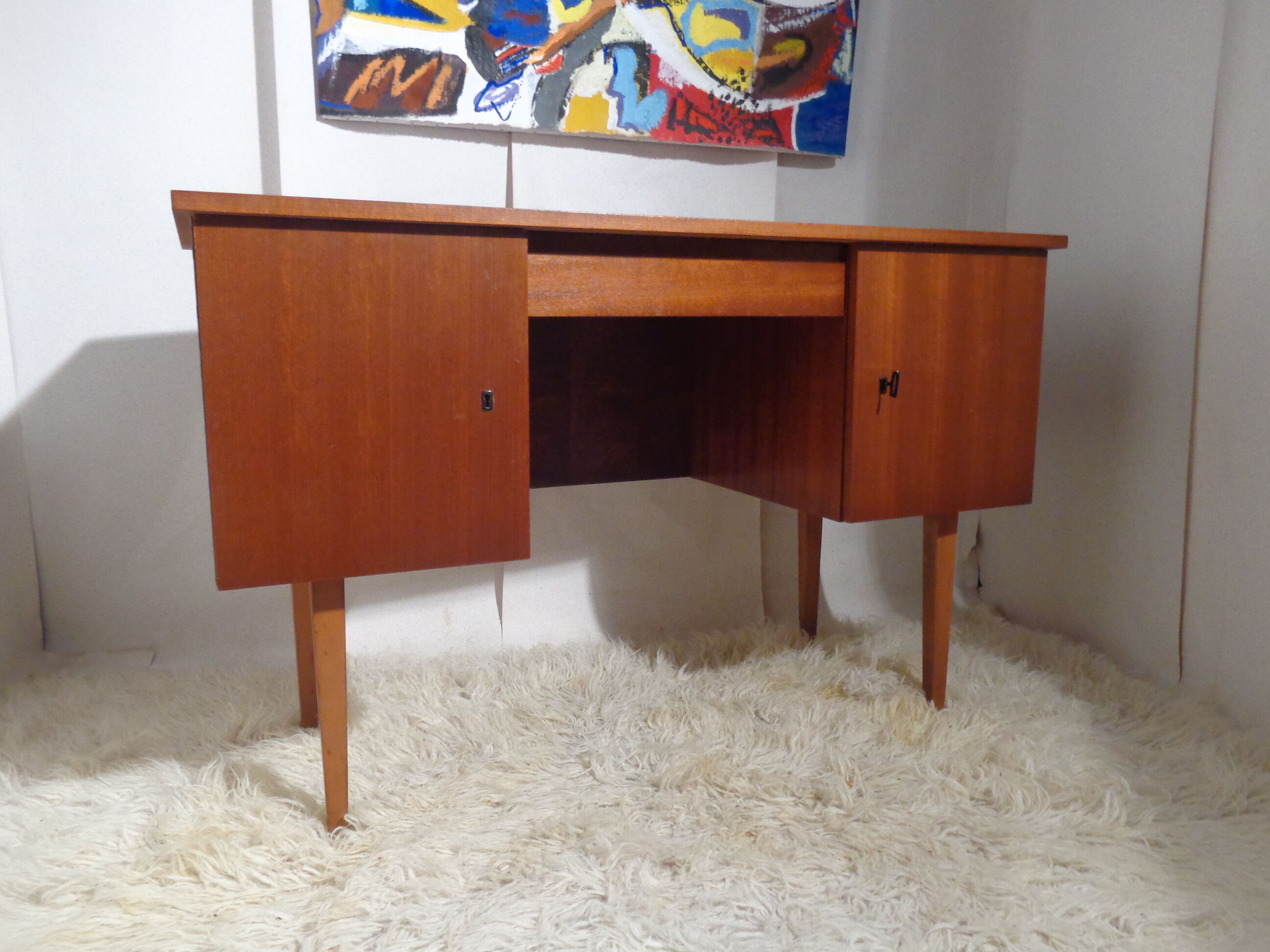 Vintage office from the 60s teak