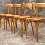 4 chaises bistrot baumann n° 18