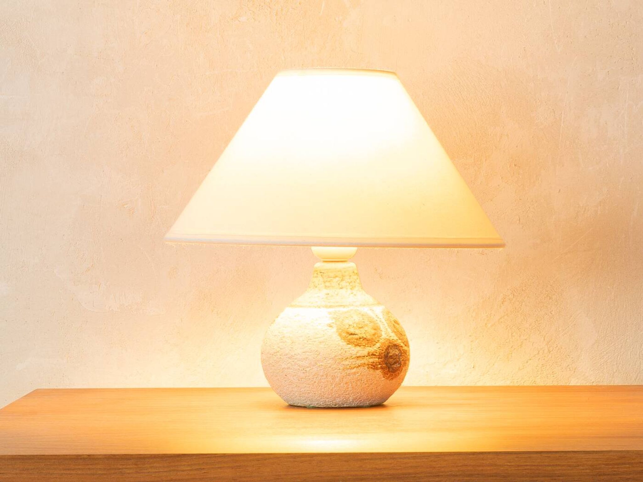 Erika table lamp by Noomi Backhausen & Poul Brandborg for Søholm Stentøj, 1970s