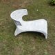 Rattan deckchair