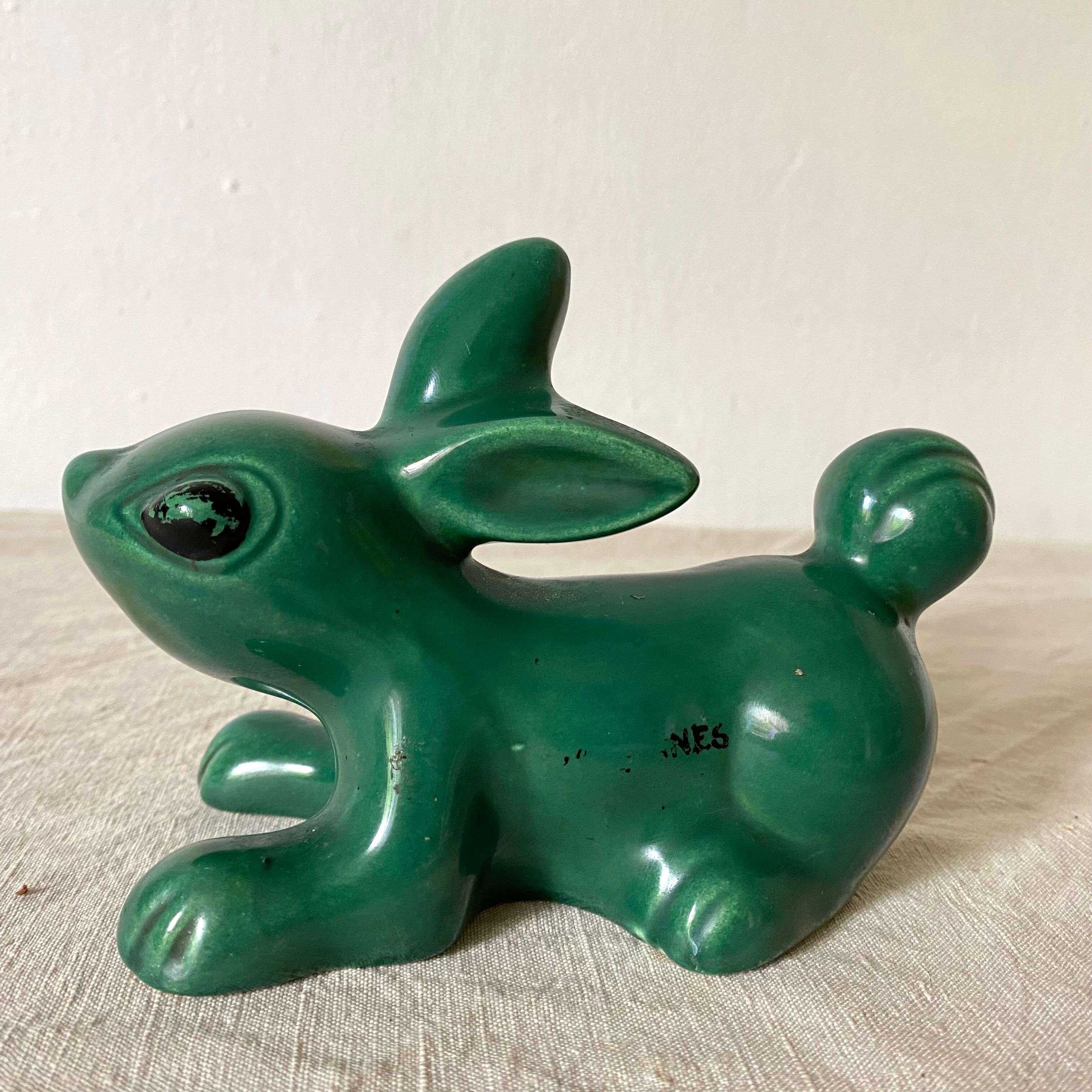 Vintage ceramic rabbit