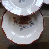 4 assiettes dessert de Digoin Sarreguemines 200892