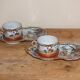 Duo of Japanese porcelain cups