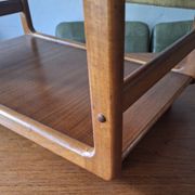 Vildbjerg teak multifunction serving bar cart, Denmark 1960s