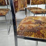 Vintage chairs floral fabric