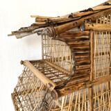 Bamboo bird cage for decoration