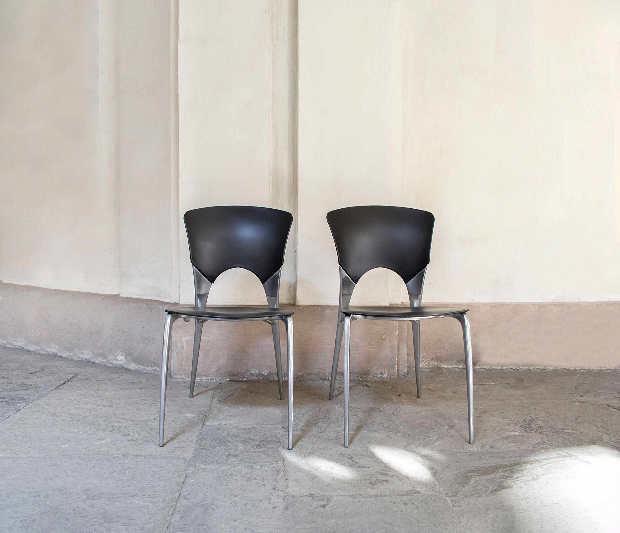 Silla stackable chair by Josep Llusca for Driade Italia Year 1995