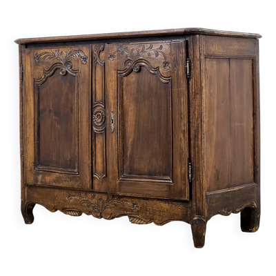 Buffet en chêne massif sculpté Louis XV - début XIXᵉ siècle