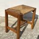 Tabouret paillé maison REGAIN vintage 1970