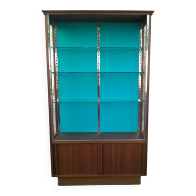 Vitrine teck année 60