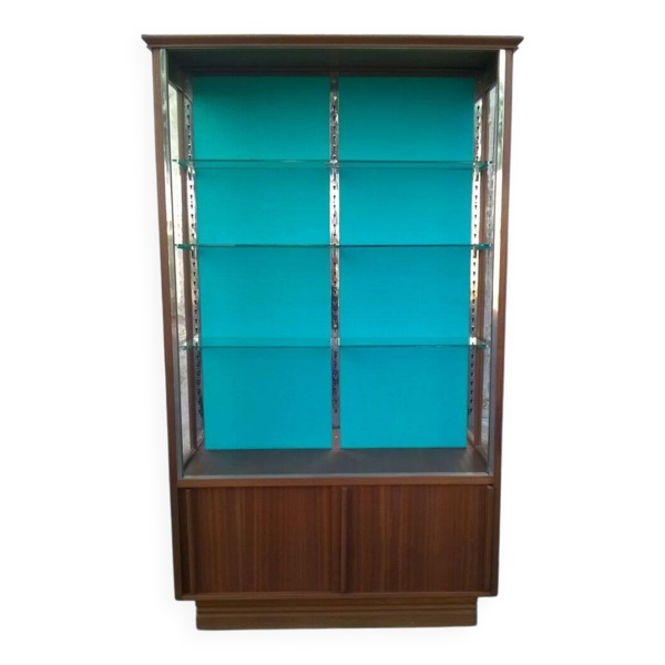 Vitrine teck année 60