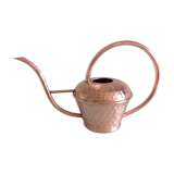 Brushed copper watering can by Lecellier Villedieu vintage 60s-70s