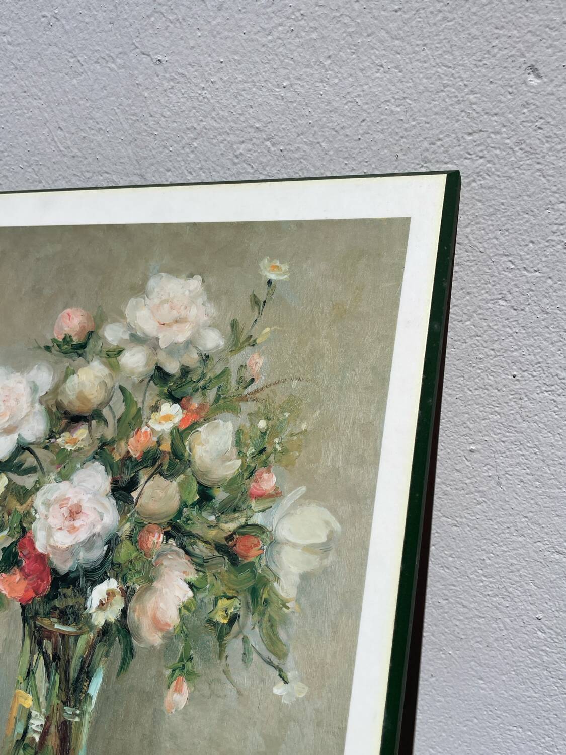 Museum painting reproduction bouquet