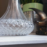 Longchamps crystal decanter carafe