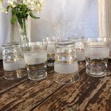 Set of 6 granite glasses