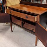 Small English mahogany sideboard