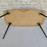 Coffee table from the 50s, tropical bird decor