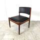 Fauteuil scandinave du milieu du siècle avec tabouret, années 1960