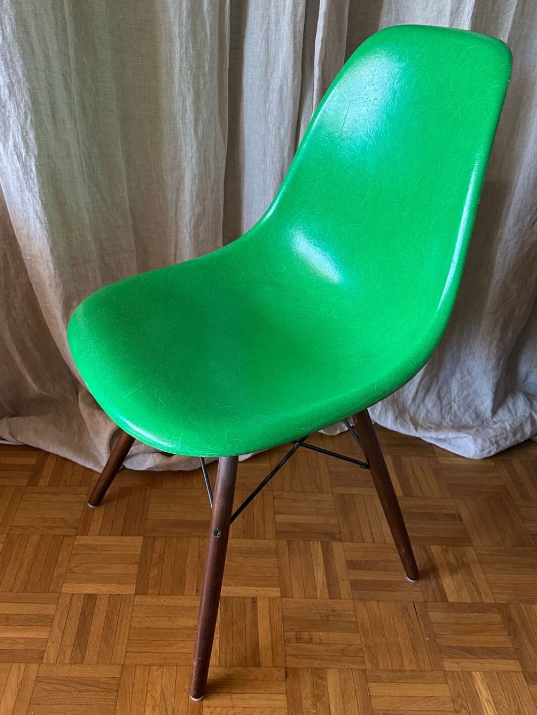 5 original EAMES chairs - HERMANN MILLER 1950