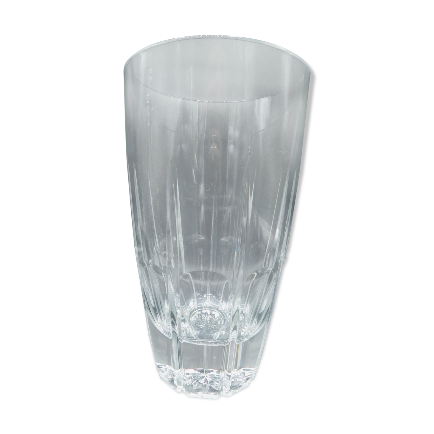 Bergerac solid crystal vase