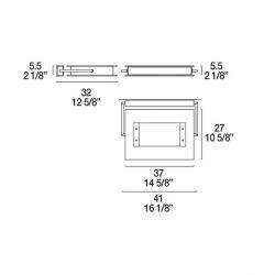 Leucos Trecentosessantagradi 370 wall and ceiling light - NEW IN BOX