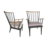 Set of 2 Baumann fan chairs