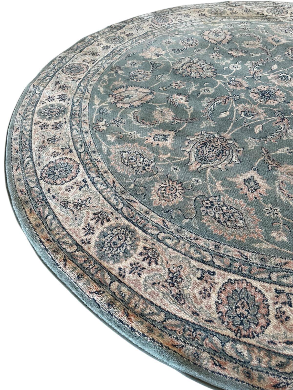 Large round oriental rug 2m