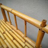 Vintage bamboo shelf