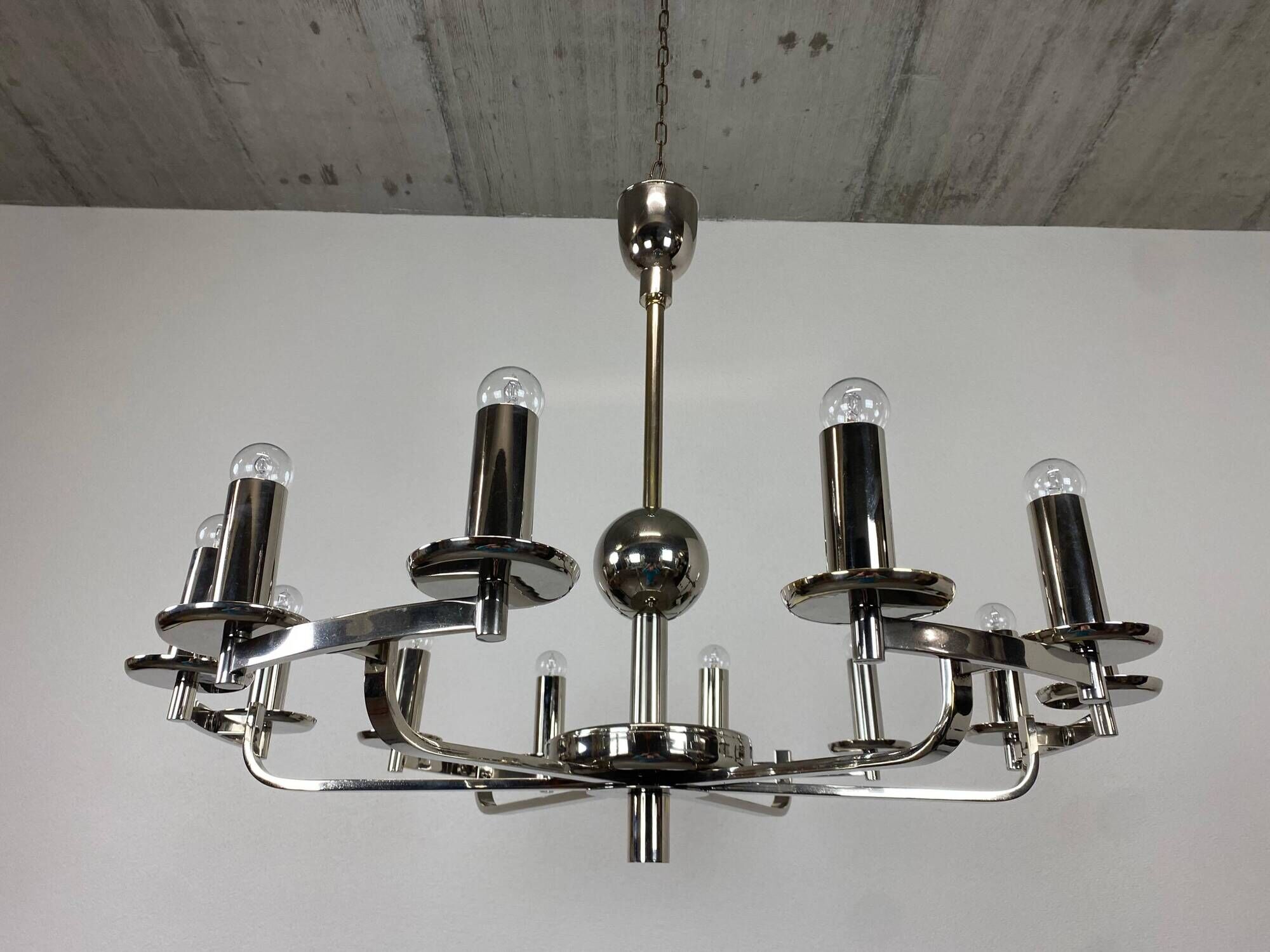 Lustre et 2 appliques Bauhaus