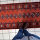 Tapis de couloir vintage ouzbek de Boukhara, fait main, 81 cm x 291 cm, années 1950 - 1С1154
