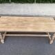 Table à manger de ferme rénovée 210cm du XXème