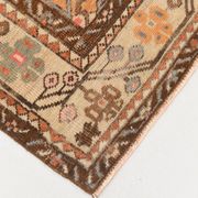 3x11 Red & Brown Persian Runner Rug, 107x336Cm