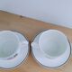 Cappuccino cups and saucers