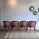 4 'Faux Bamboo' Dining Chairs Italian Giorgetti