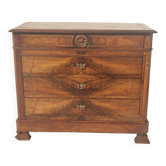 Commode ancienne Louis Philippe en noyer