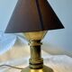 Pied de lampe en bronze époque art déco.