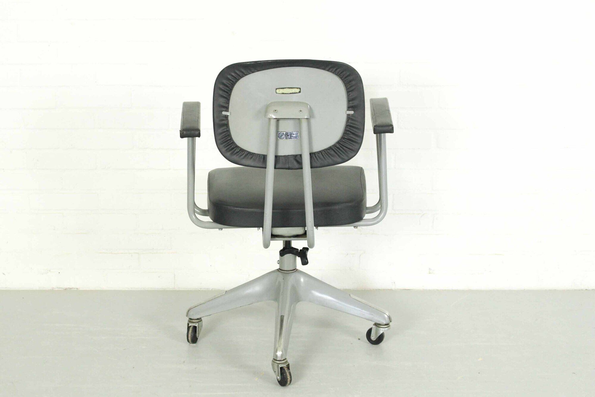 Japanese Industrial Office Desk Chair by Takashi Okamura, 1970s
