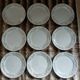 9 dinner plates English Garden