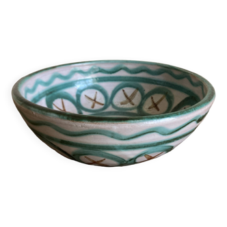 Robert Picault 1960 Vallauris salad bowl signed in full