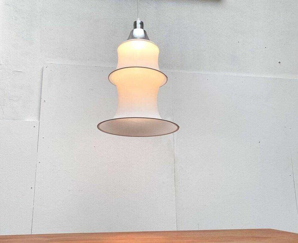 Falkland suspension lamp model by Bruno Munari for Danese Milano.