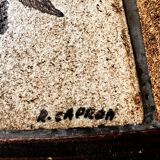 Roger Capron herbarium table