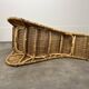 Karlskrona chaise longue by Karl Malmvall for Ikea, rattan