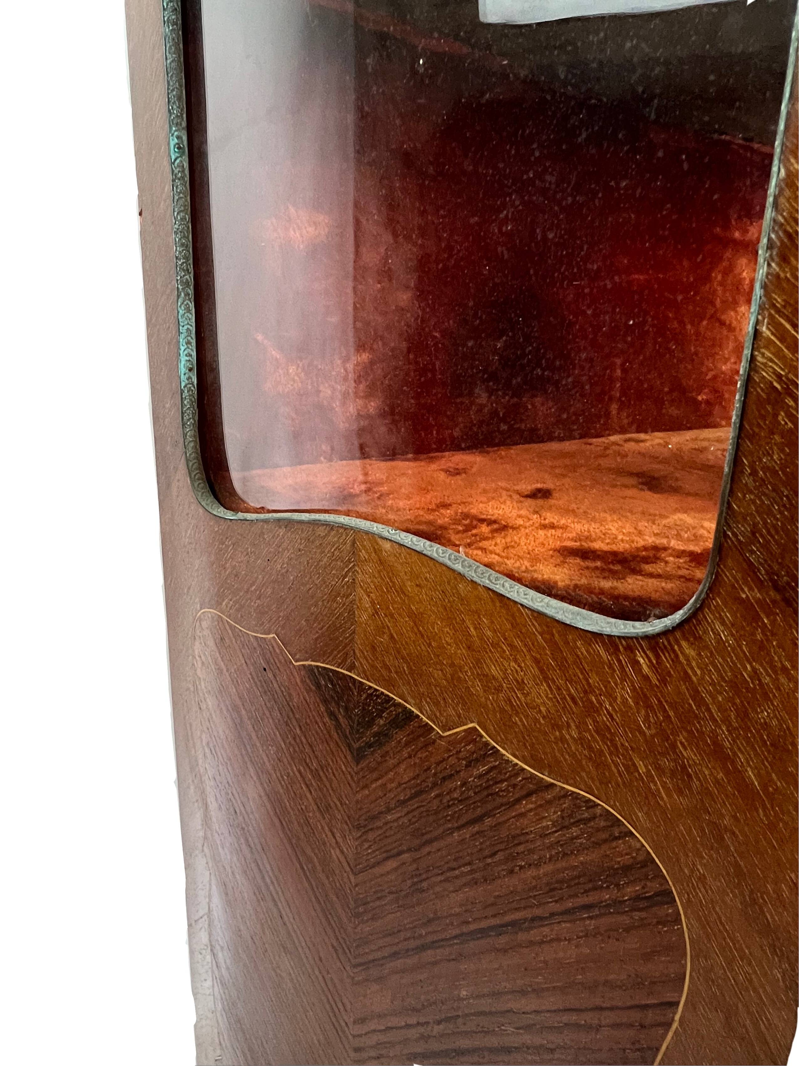 Antique Louis XV style display cabinet