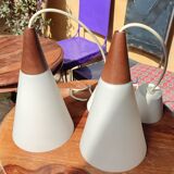 Paire de suspensions design scandinave